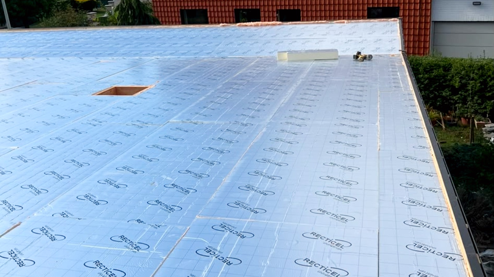 Isolatie plat dak