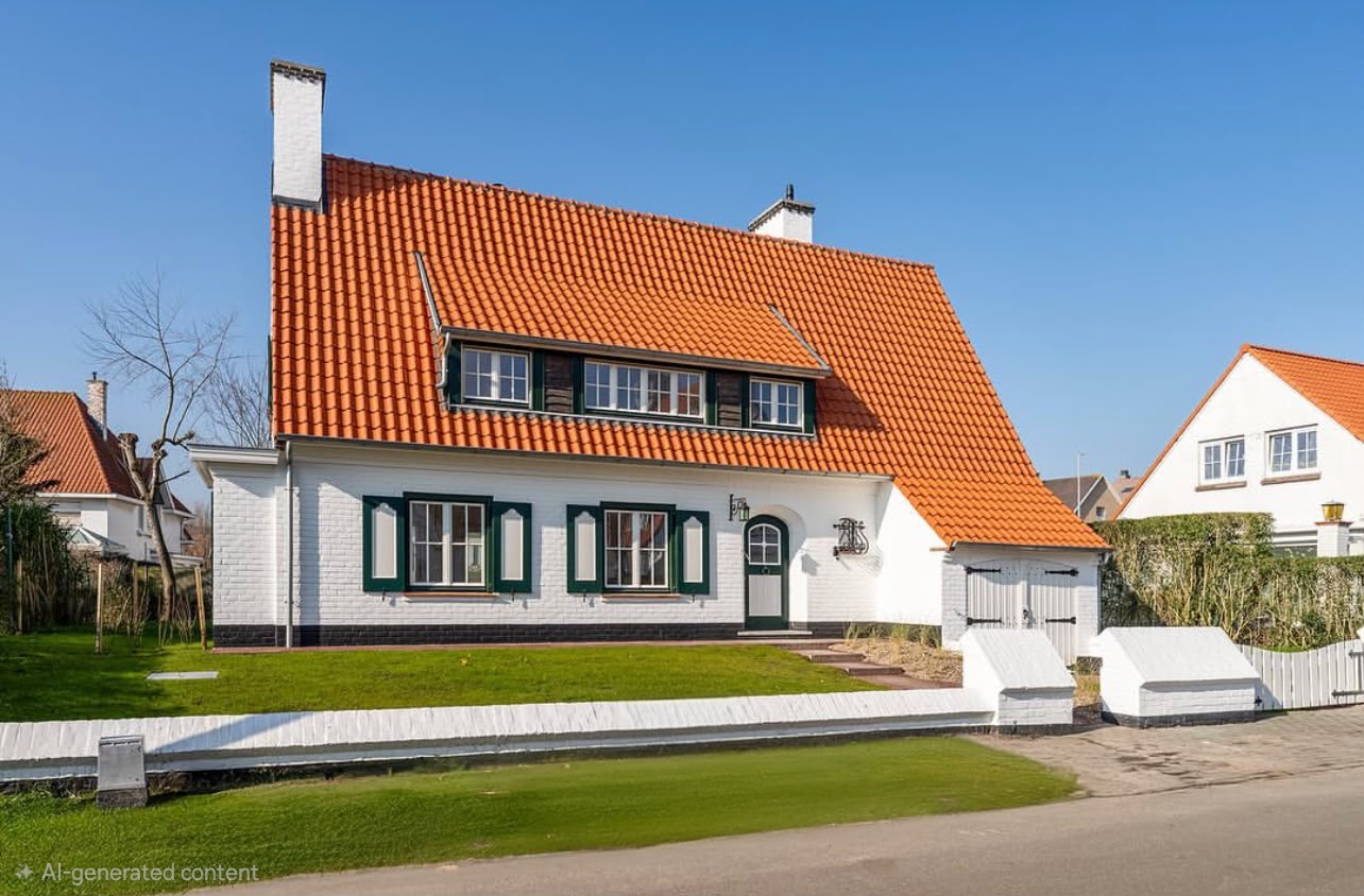 Hellend dak renovatie woning Brugge